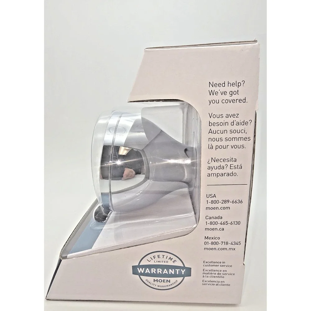 Moen Adler Shower Head 23026 Chrome 4 Setting 3 1/2